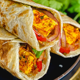 Paneer Tikka Wrap