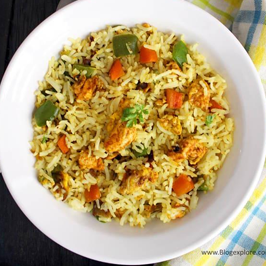 Fried Rice + Chilli Chicken